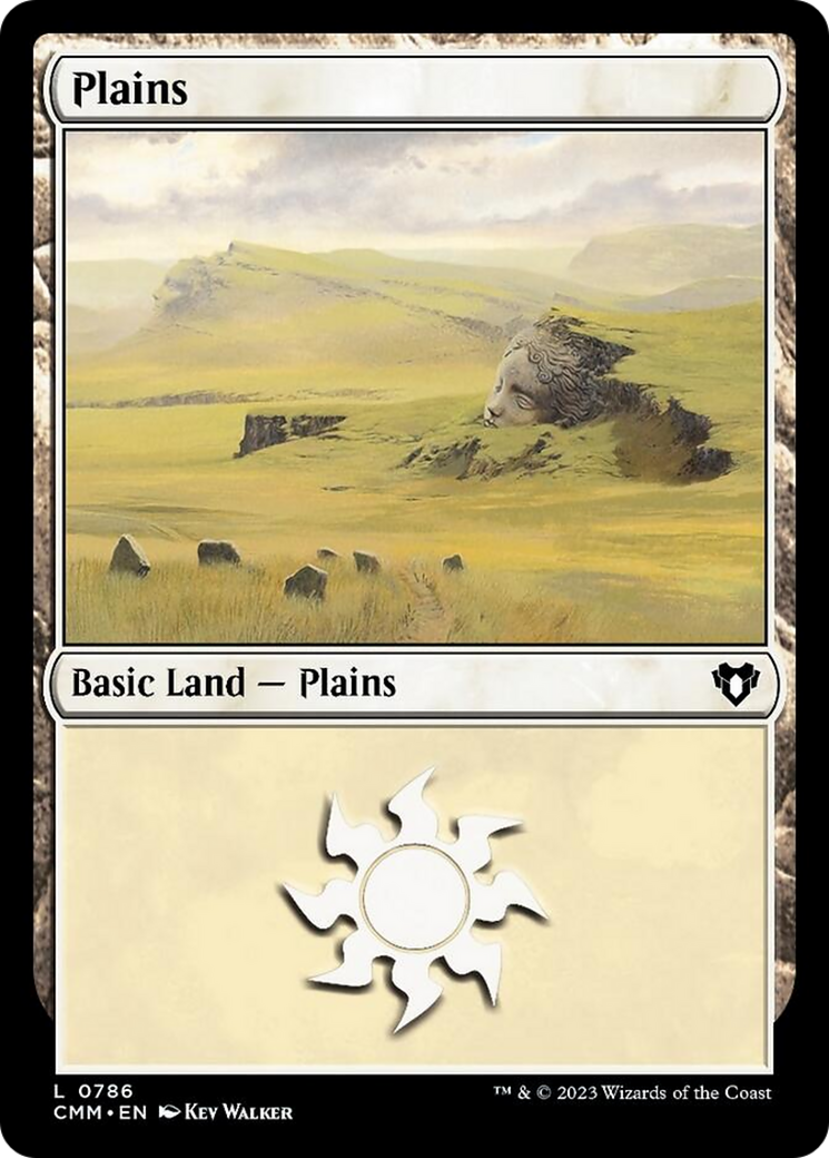 Plains (786) [Commander Masters] | Tables and Towers