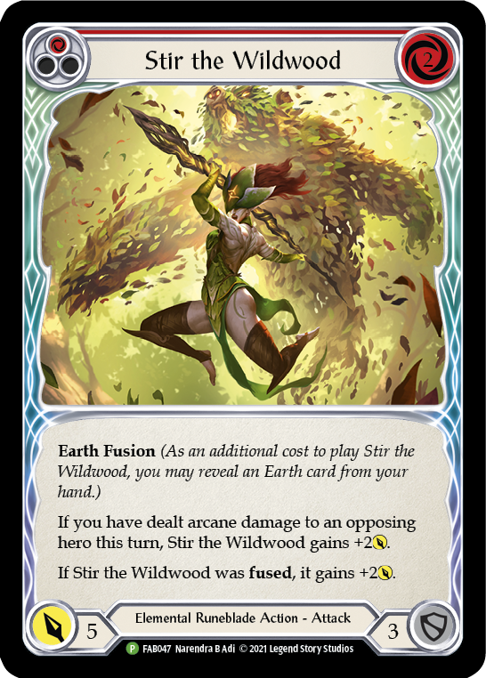 Stir the Wildwood [FAB047] (Promo)  Rainbow Foil | Tables and Towers