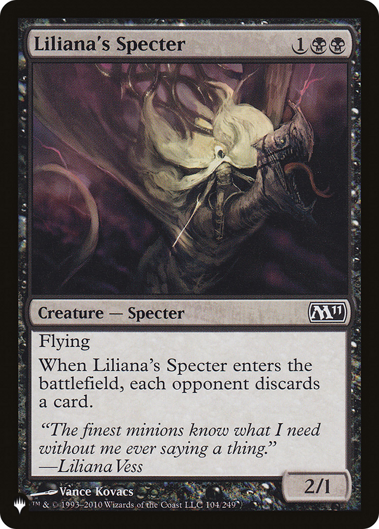 Liliana's Specter [The List Reprints] | Tables and Towers