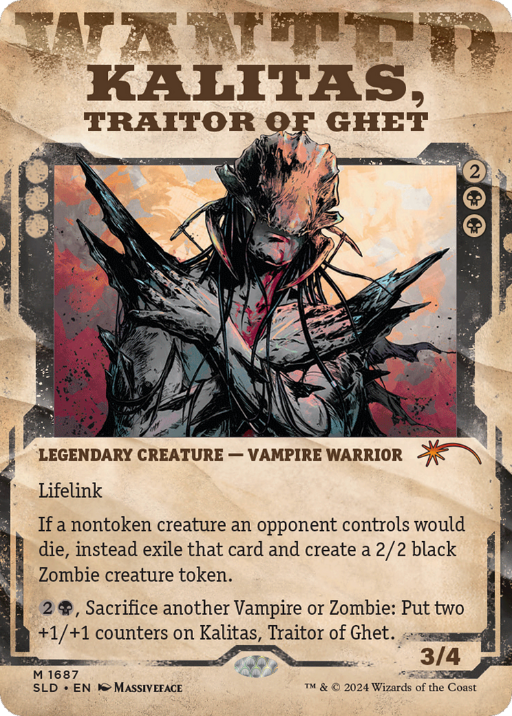 Kalitas, Traitor of Ghet [Secret Lair Drop Series] | Tables and Towers