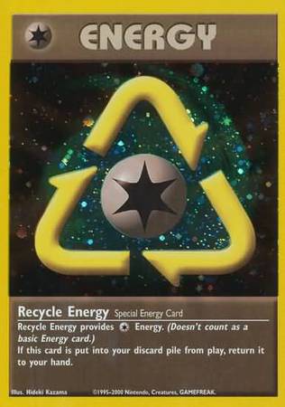 Recycle Energy (WotC 2002 League Promo) [League & Championship Cards] | Tables and Towers