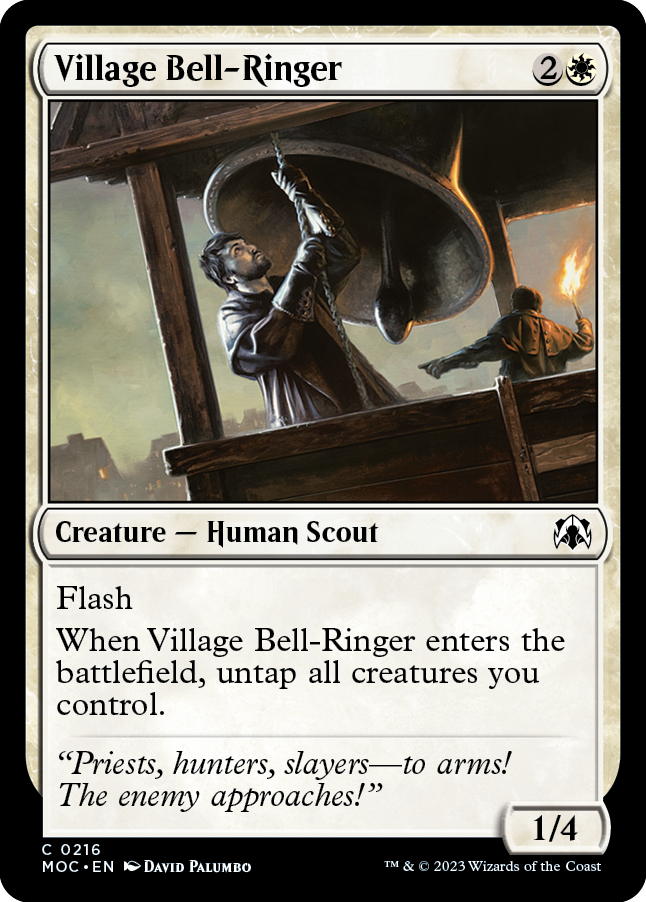 Village Bell-Ringer [March of the Machine Commander] | Tables and Towers