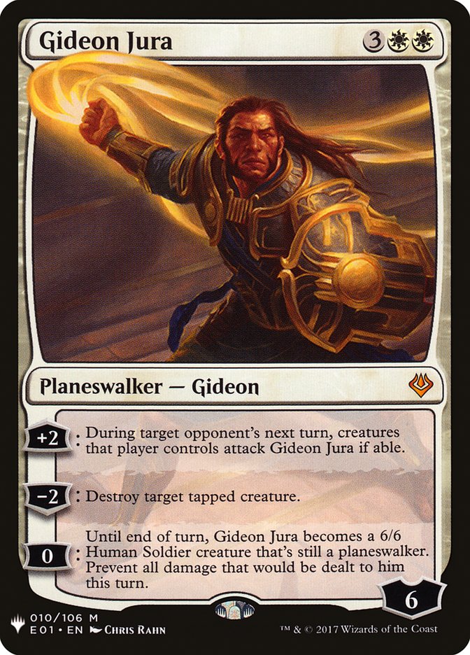 Gideon Jura [The List] | Tables and Towers