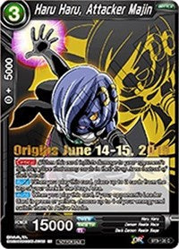 Haru Haru, Attacker Majin (Origins 2019) (BT3-120_PR) [Tournament Promotion Cards] | Tables and Towers