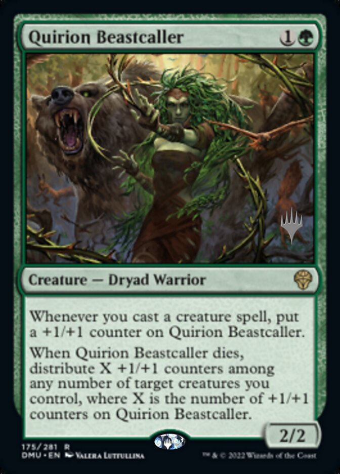 Quirion Beastcaller (Promo Pack) [Dominaria United Promos] | Tables and Towers