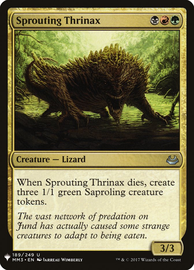 Sprouting Thrinax [Mystery Booster] | Tables and Towers