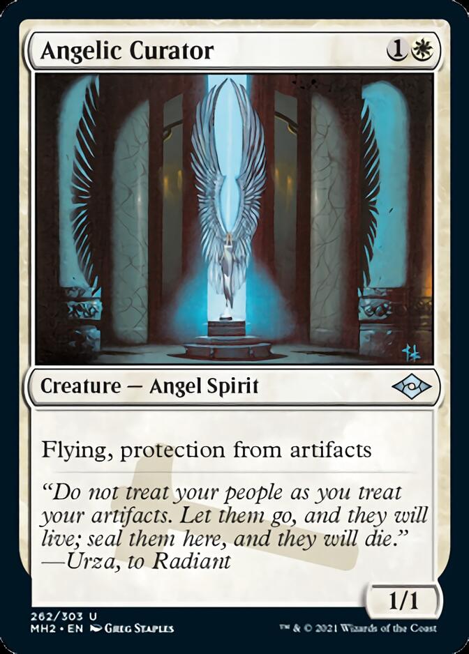 Angelic Curator (Foil Etched) [Modern Horizons 2] | Tables and Towers