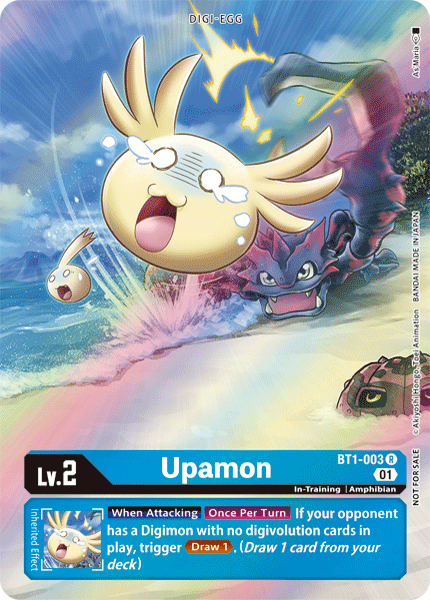 Upamon [BT1-003] (1-Year Anniversary Box Topper) [Promotional Cards] | Tables and Towers