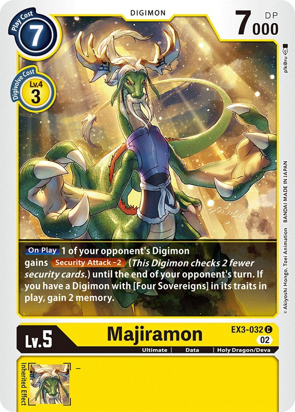 Majiramon [EX3-032] [Draconic Roar] | Tables and Towers