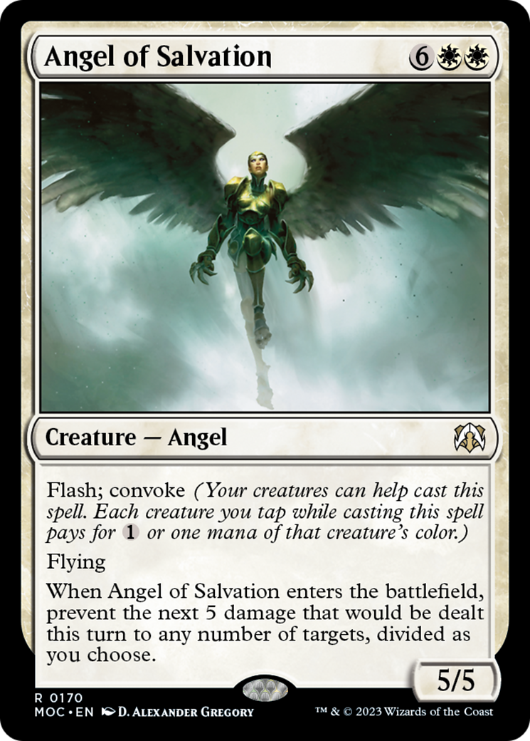 Angel of Salvation [March of the Machine Commander] | Tables and Towers