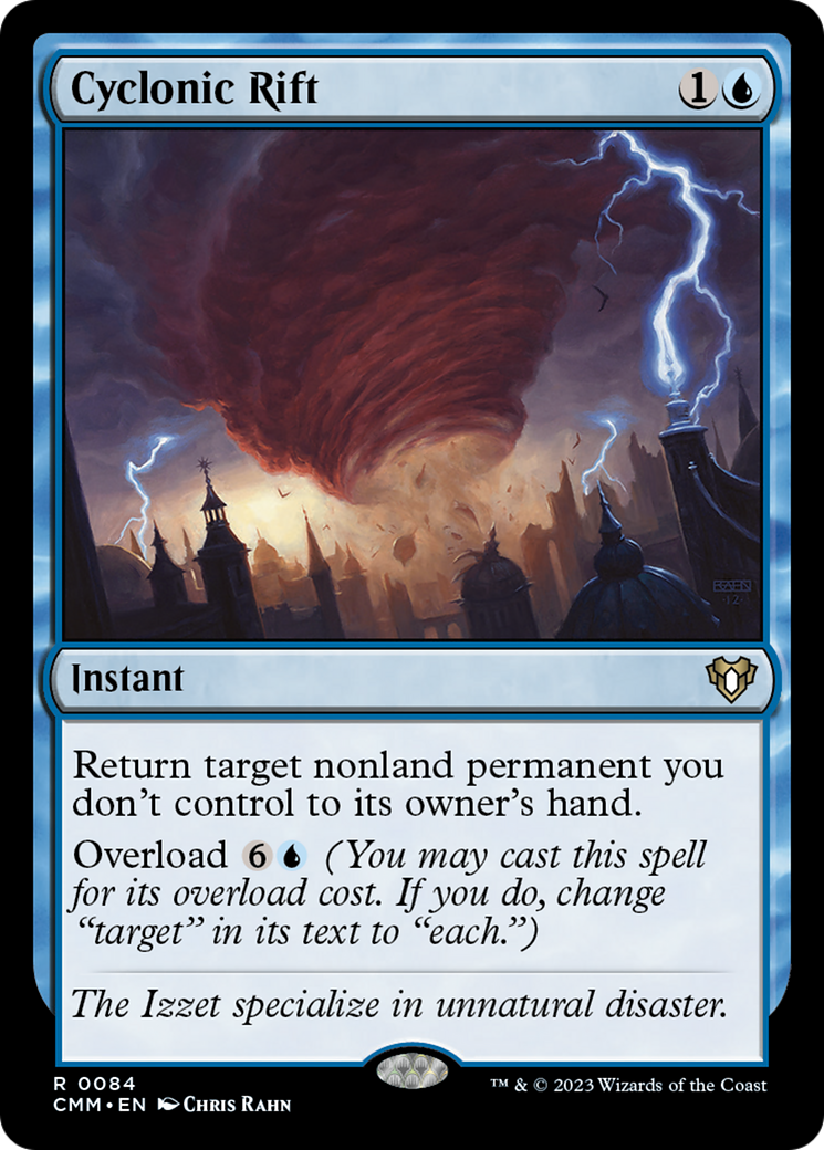 Cyclonic Rift [Commander Masters] | Tables and Towers