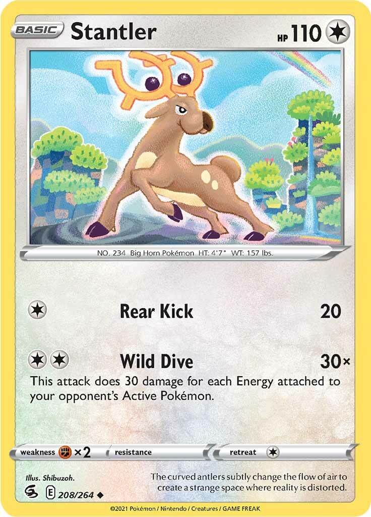 Stantler (208/264) [Sword & Shield: Fusion Strike] | Tables and Towers