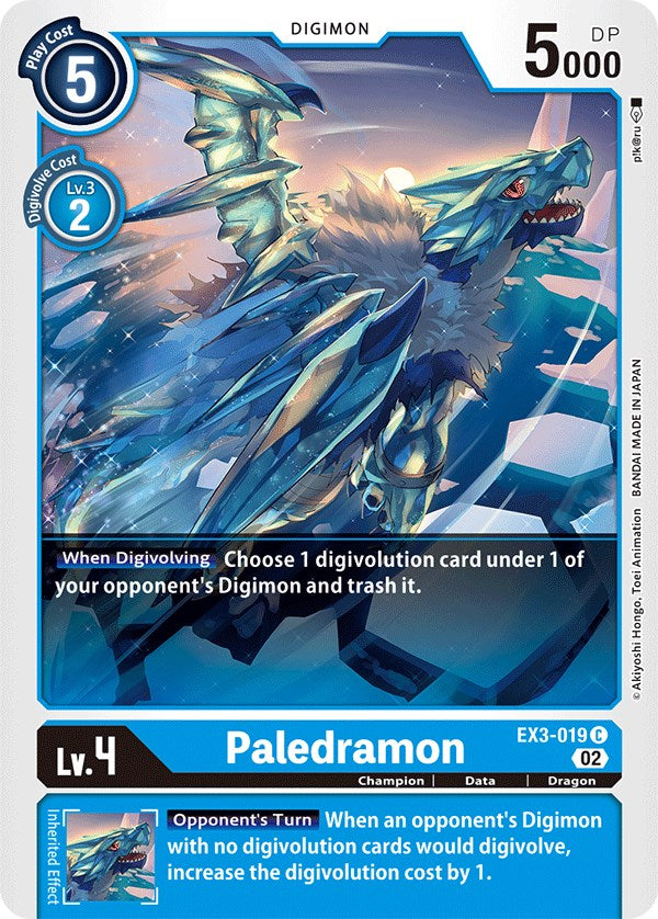 Paledramon [EX3-019] [Draconic Roar] | Tables and Towers