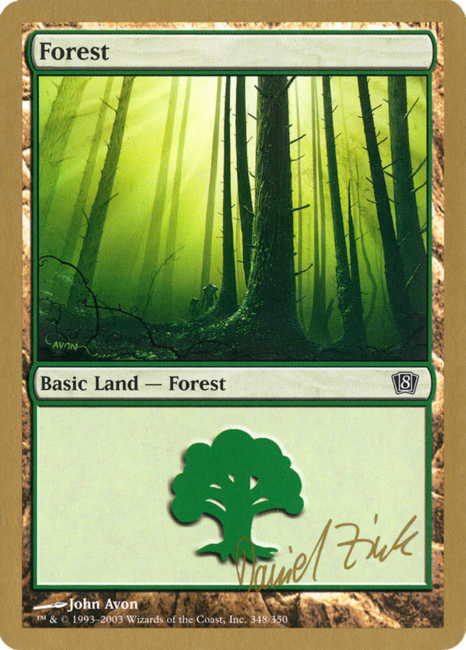 Forest (dz348) (Daniel Zink) [World Championship Decks 2003] | Tables and Towers