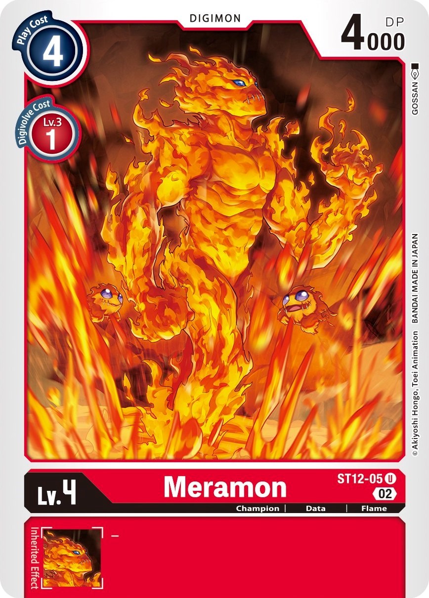 Meramon [ST12-05] [Starter Deck: Jesmon] | Tables and Towers