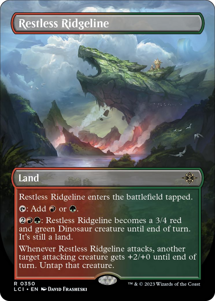 Restless Ridgeline (Borderless) [The Lost Caverns of Ixalan] | Tables and Towers