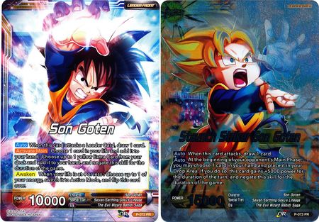 Son Goten // Staunch Striker Son Goten (P-073) [Promotion Cards] | Tables and Towers