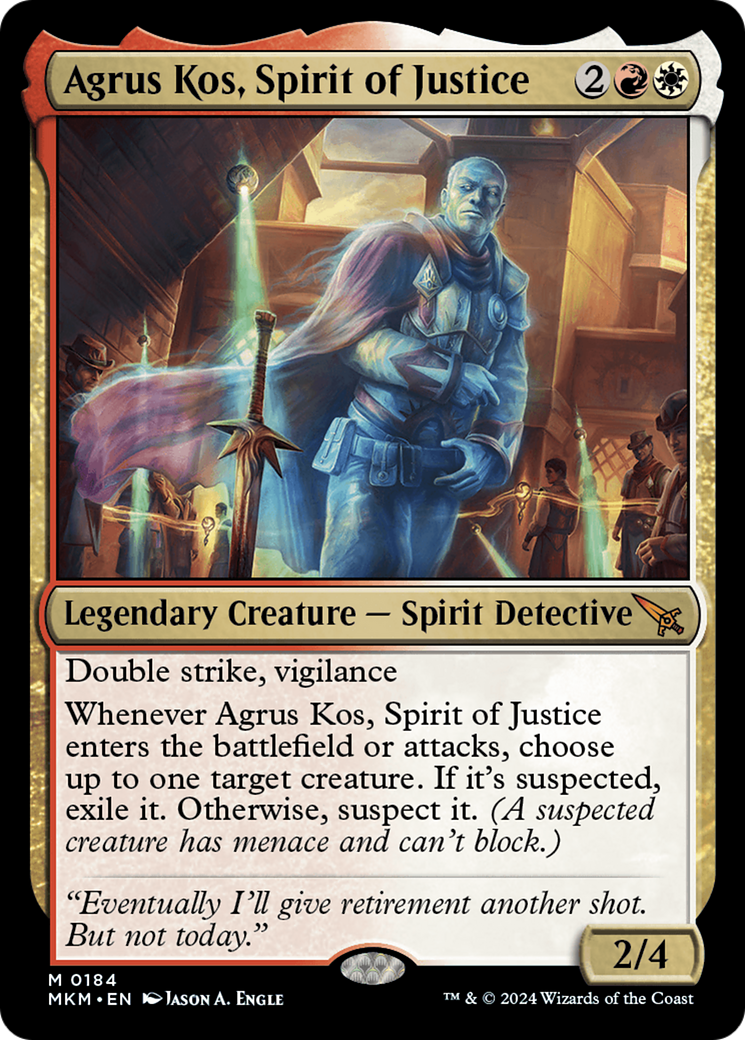 Agrus Kos, Spirit of Justice [Murders at Karlov Manor] | Tables and Towers