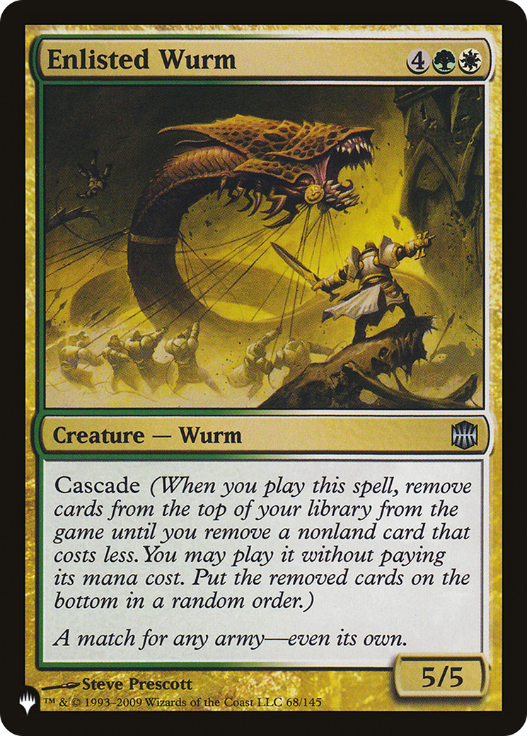 Enlisted Wurm [The List] | Tables and Towers