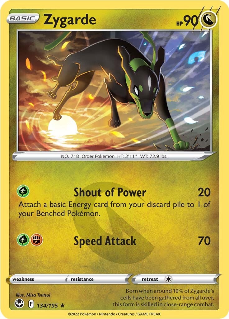 Zygarde (134/195) [Sword & Shield: Silver Tempest] | Tables and Towers