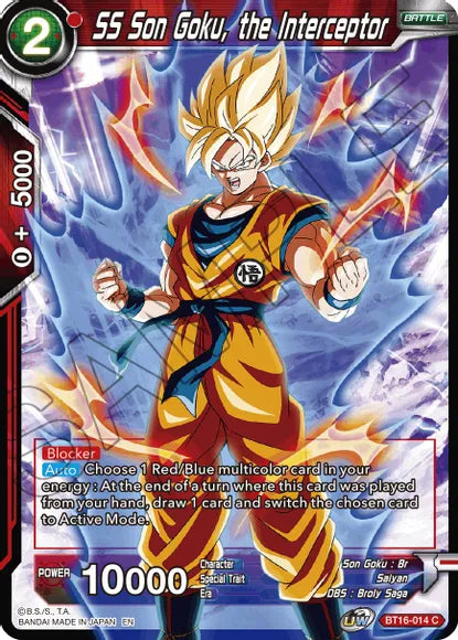 SS Son Goku, the Interceptor (BT16-014) [Realm of the Gods] | Tables and Towers