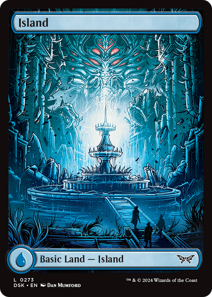 Island (273) - Full Art [Duskmourn: House of Horror] | Tables and Towers