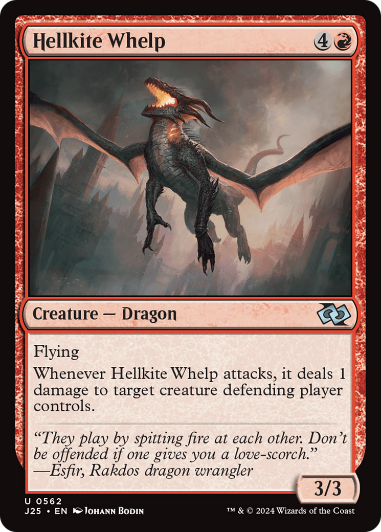 Hellkite Whelp [Foundations Jumpstart] | Tables and Towers