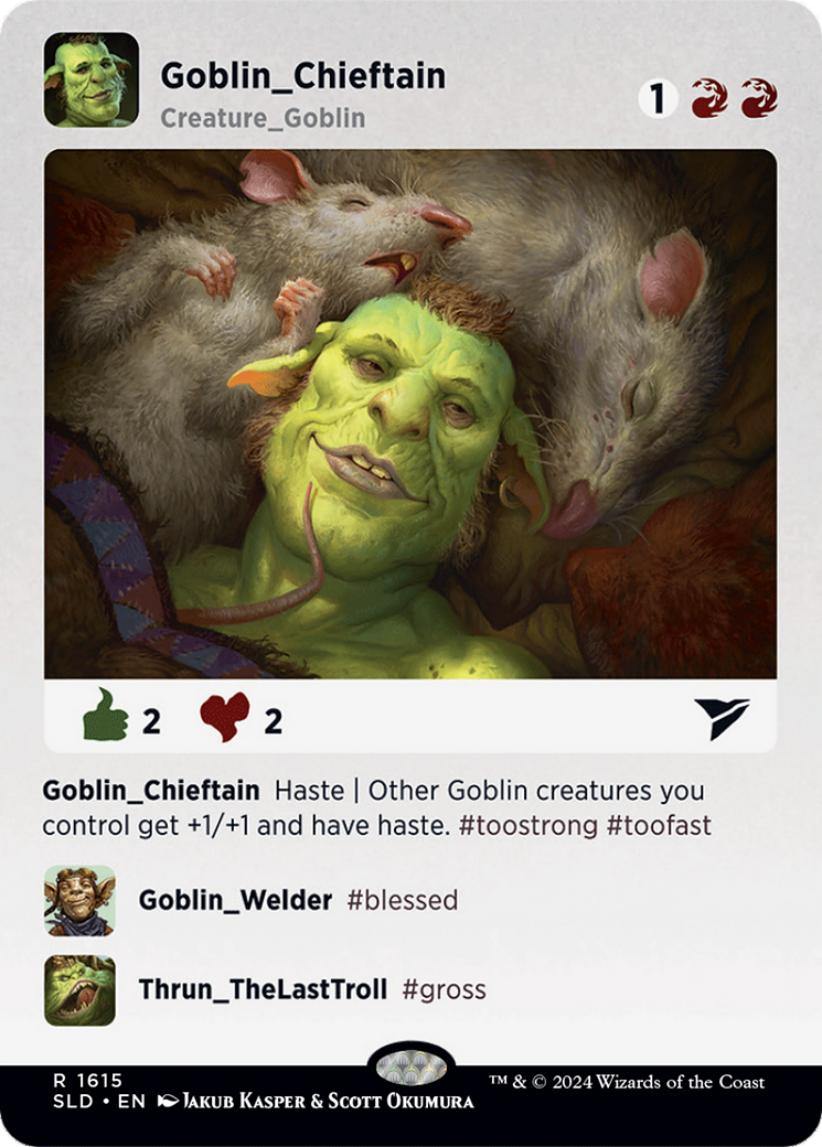 Goblin Chieftain [Secret Lair Drop Series] | Tables and Towers