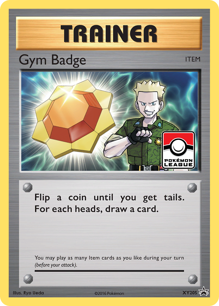 Gym Badge (XY205) (Lt. Surge) [XY: Black Star Promos] | Tables and Towers