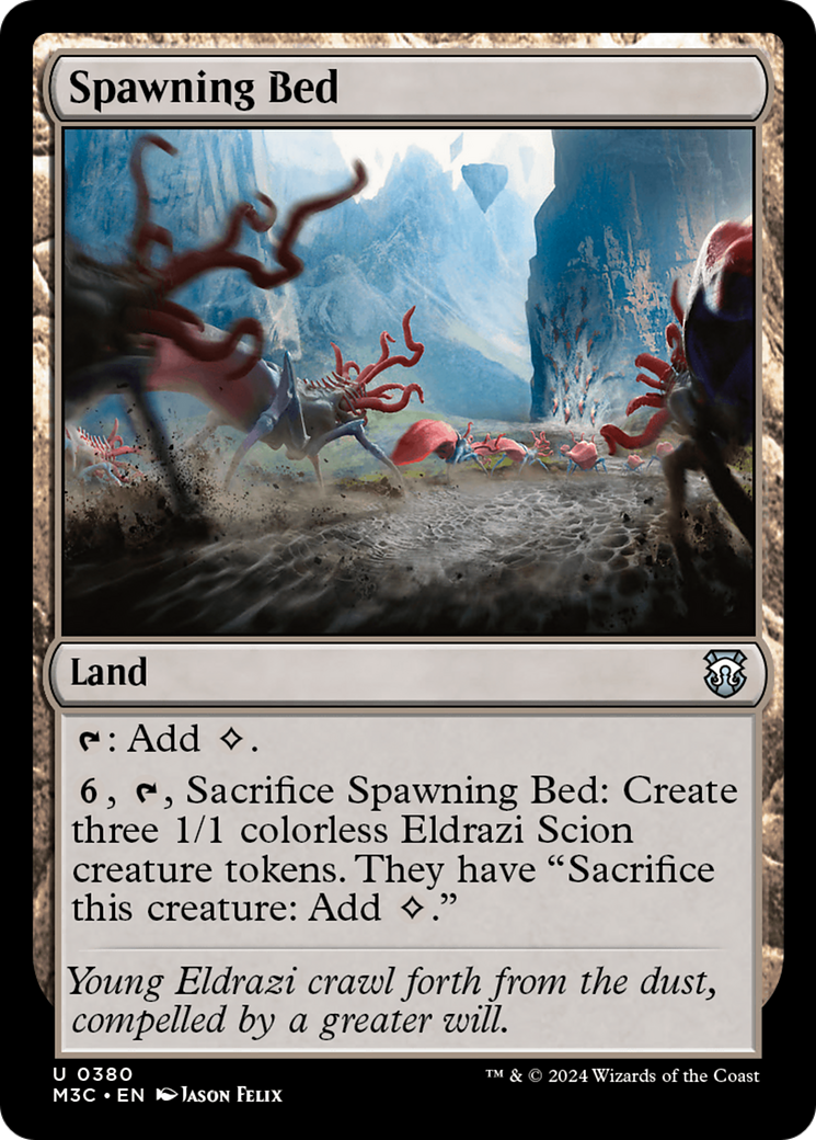 Spawning Bed (Ripple Foil) [Modern Horizons 3 Commander] | Tables and Towers