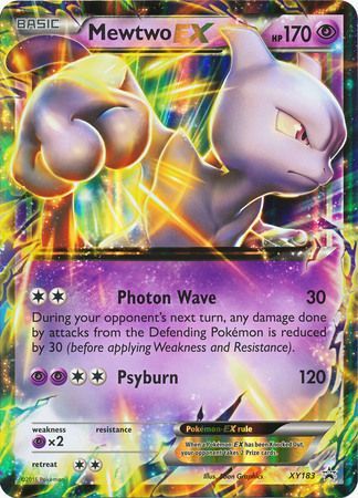 Mewtwo EX (XY183) (Jumbo Card) [XY: Black Star Promos] | Tables and Towers