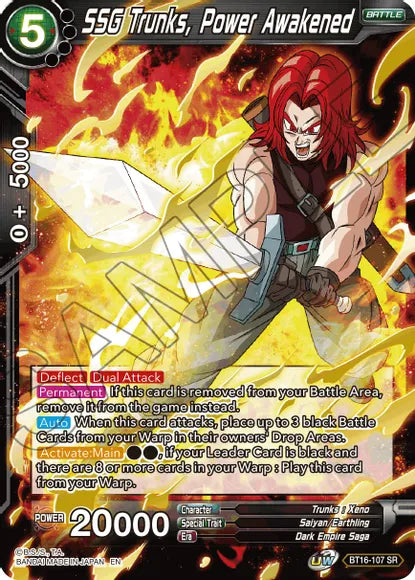 SSG Trunks, Power Awakened (BT16-107) [Realm of the Gods] | Tables and Towers