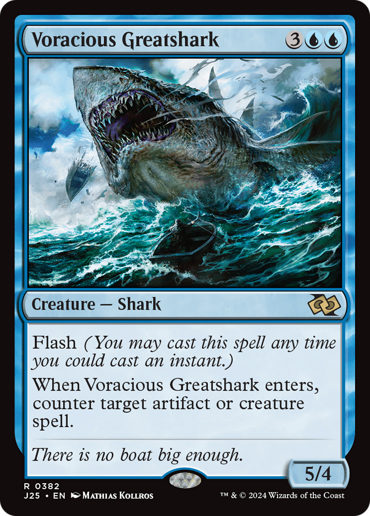 Voracious Greatshark [Foundations Jumpstart] | Tables and Towers