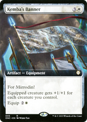 Kemba's Banner (Extended Art) [Phyrexia: All Will Be One Commander] | Tables and Towers