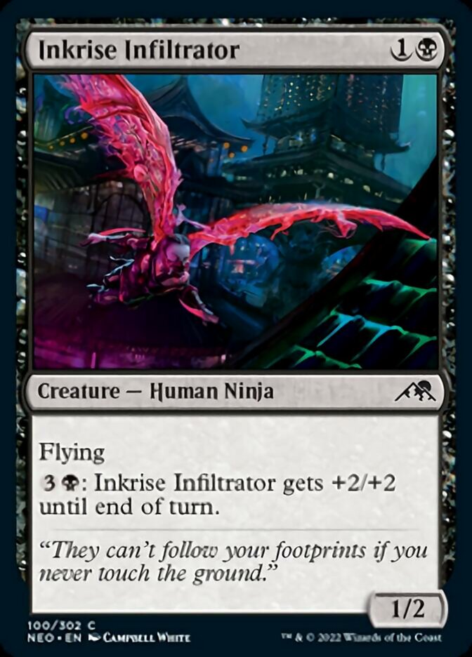 Inkrise Infiltrator [Kamigawa: Neon Dynasty] | Tables and Towers