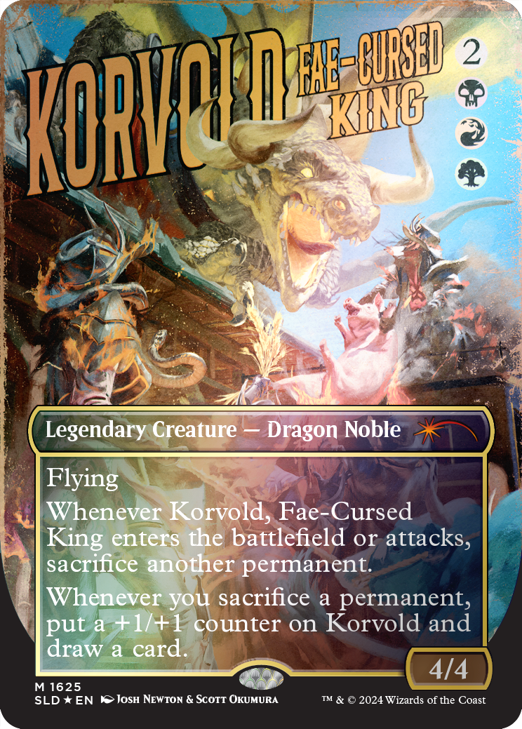 Korvold, Fae-Cursed King (Rainbow Foil) [Secret Lair Drop Series] | Tables and Towers