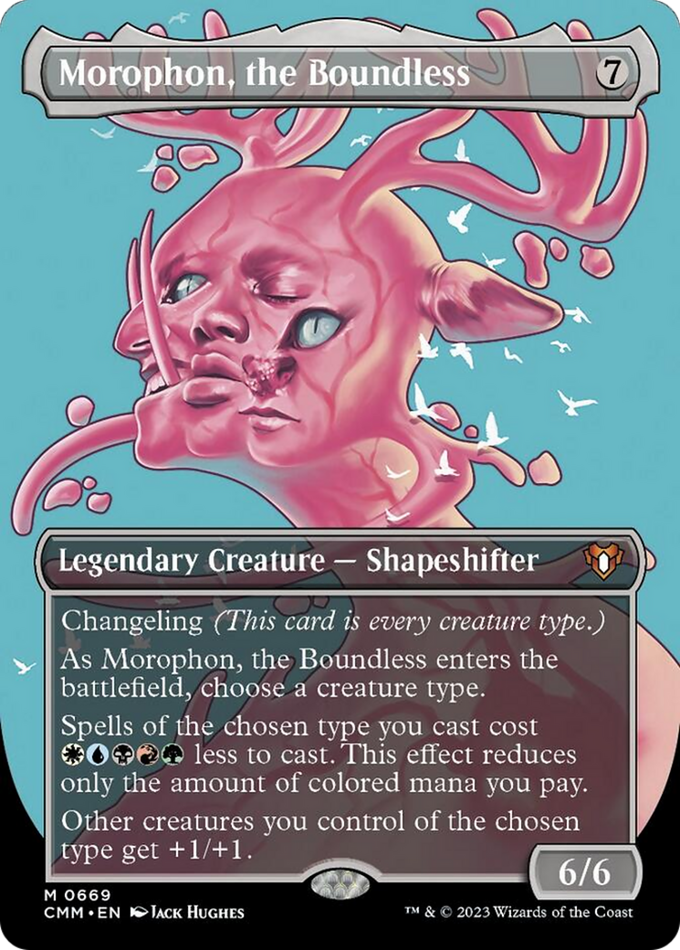 Morophon, the Boundless (Borderless Profile) [Commander Masters] | Tables and Towers