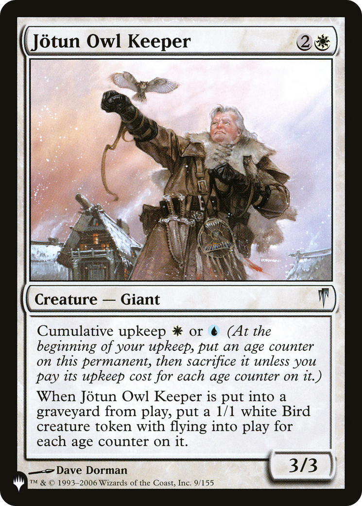 Jotun Owl Keeper [The List Reprints] | Tables and Towers