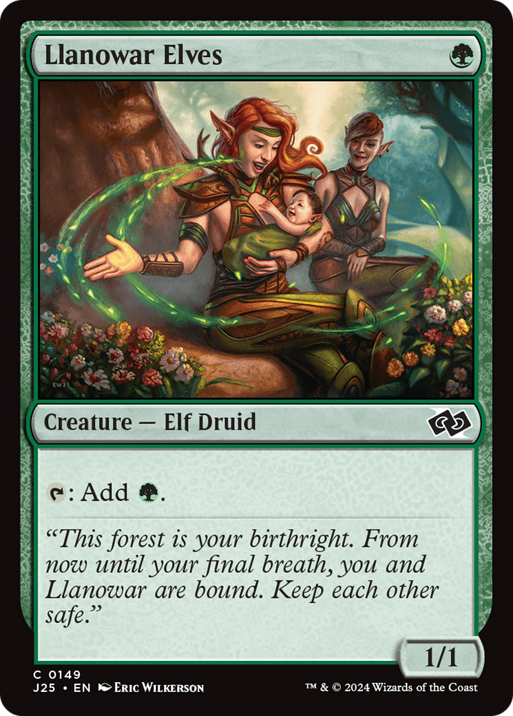 Llanowar Elves [Foundations Jumpstart] | Tables and Towers