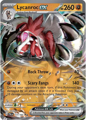 Lycanroc ex (117/193) [Scarlet & Violet: Paldea Evolved] | Tables and Towers