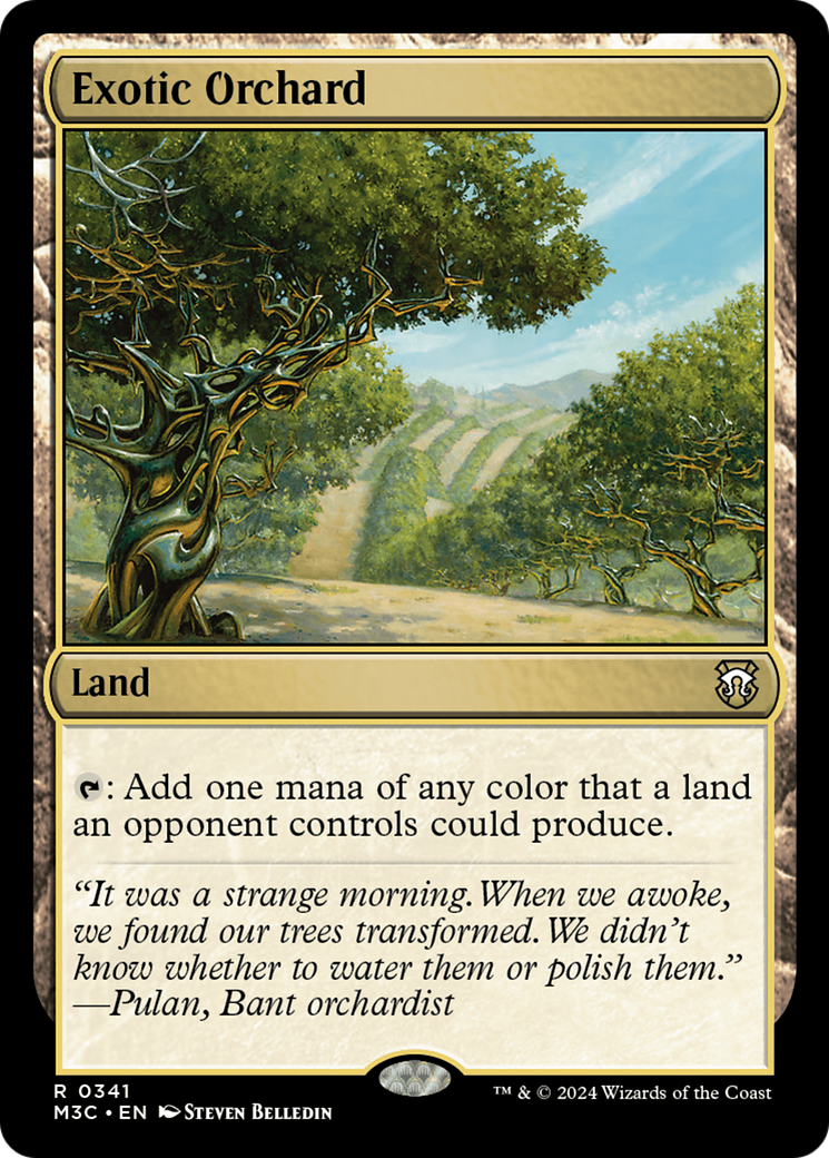 Exotic Orchard (Ripple Foil) [Modern Horizons 3 Commander] | Tables and Towers