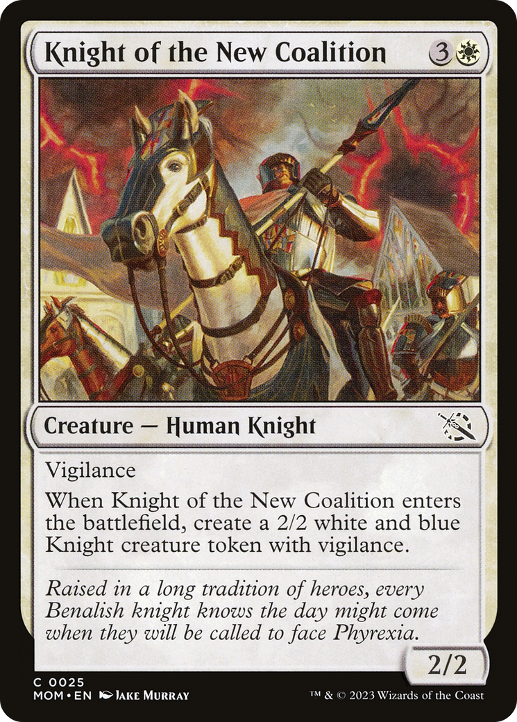 Knight of the New Coalition [March of the Machine] | Tables and Towers