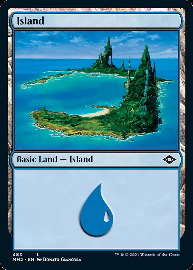 Island (483) [Modern Horizons 2] | Tables and Towers