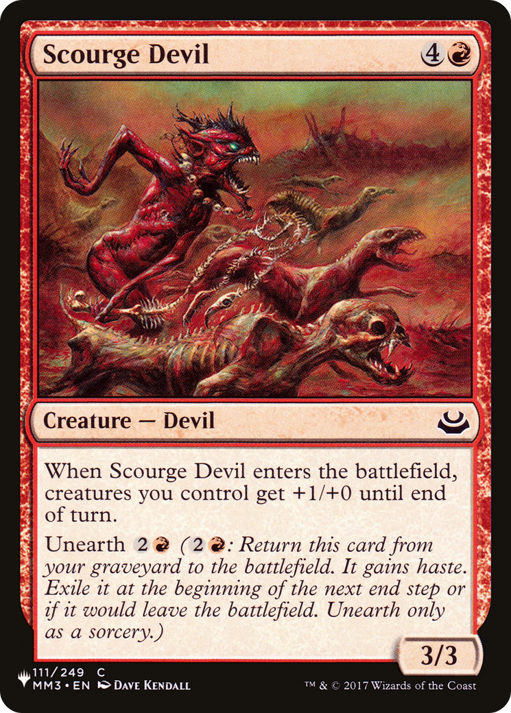 Scourge Devil [The List Reprints] | Tables and Towers