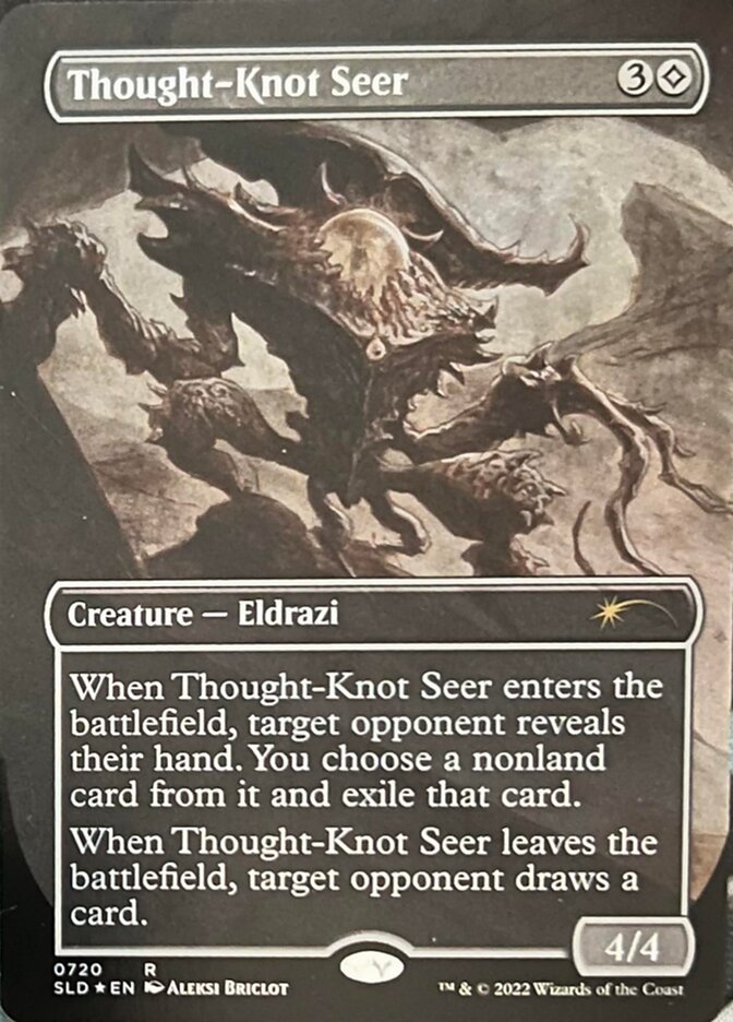 Thought-Knot Seer (720) (Borderless) [Secret Lair Drop Promos] | Tables and Towers