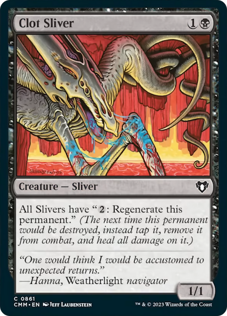 Clot Sliver [Commander Masters] | Tables and Towers