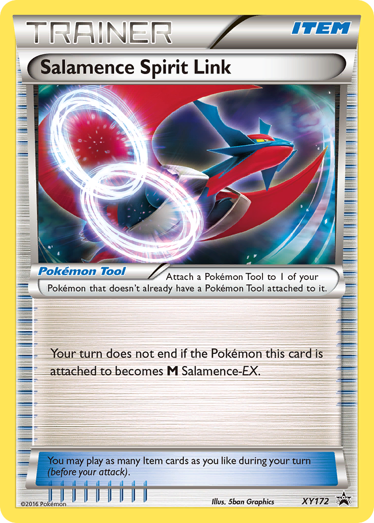 Salamence Spirit Link (XY172) [XY: Black Star Promos] | Tables and Towers