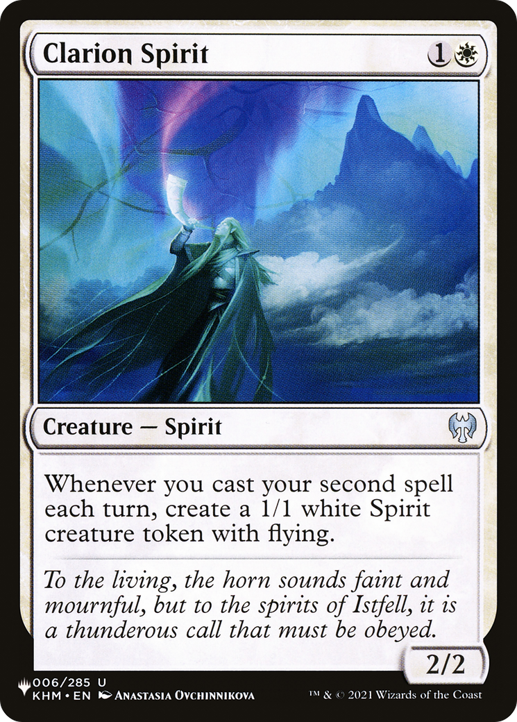 Clarion Spirit [The List Reprints] | Tables and Towers