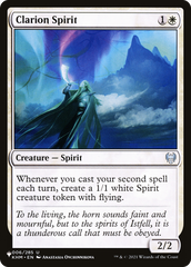 Clarion Spirit [The List Reprints] | Tables and Towers