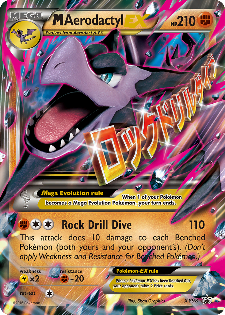 M Aerodactyl EX (XY98) [XY: Black Star Promos] | Tables and Towers